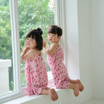 [6/26~Sequential Shipping][Pre-order] Cherry Sleeveless Pleated Dress