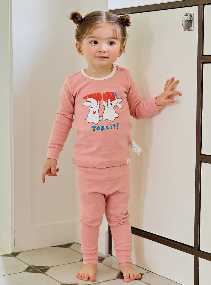 Bunny Run FLEECE 40 (23FW) INDOOR WEAR SET