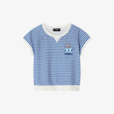 [ONLY KIDIKIDI] 비비드 스트라이프 셋업 (4colors)