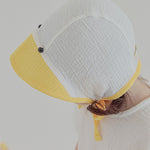 Melting Duck Hat_White
