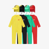 Tropical Rash Guard Set Green