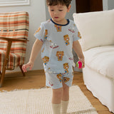 Garden Teddy Short sleeve (25SS) Mesh Indoor Set