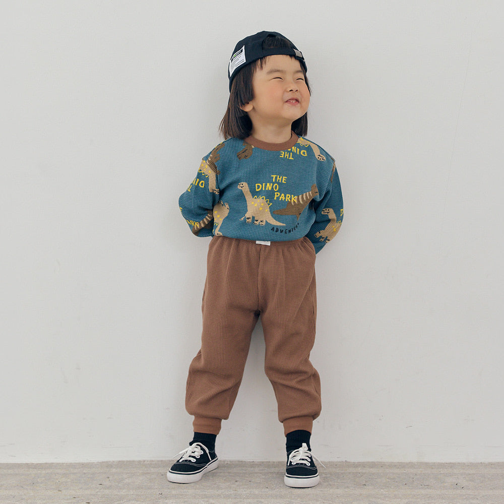 Momo Waffle Two-Piece Set_FA042