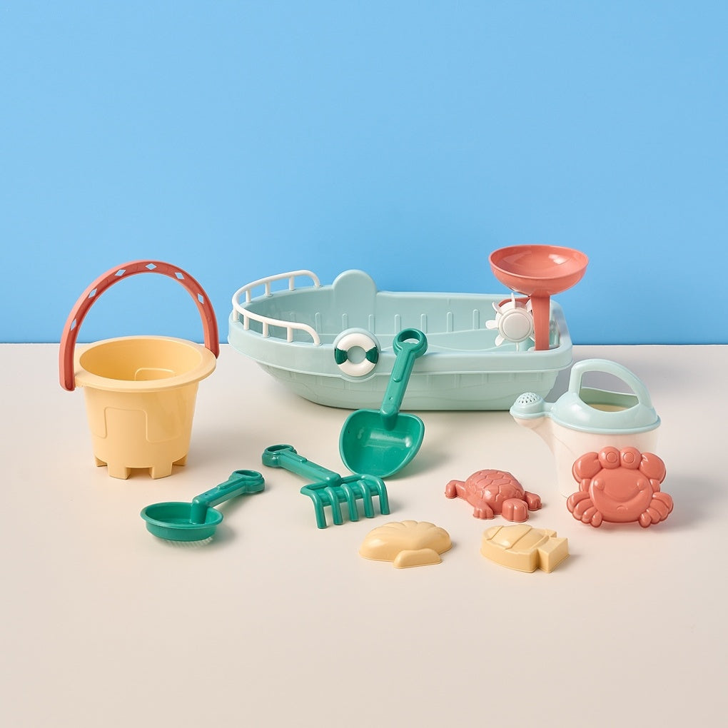 Sand Toy Sailboat Set 11PCS NEW Color_PY0926001