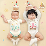 Anniversary human cake hat