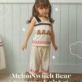 夏季小熊針織套裝