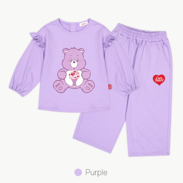 Share Care Bears ruffle sleeve wide top and bottom