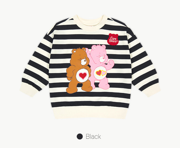 Striped Care Bears sweatshirt