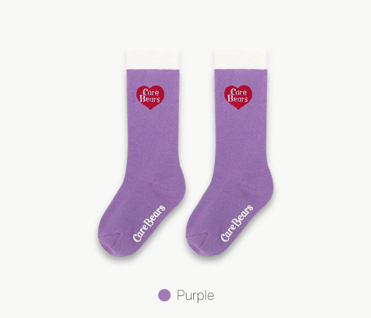 Purple Care Bears Socks