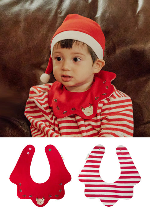 Rudolph Bib -Red