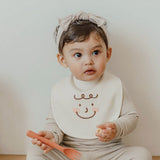 害羞男孩有機圍兜