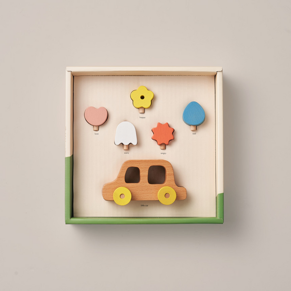 [My Littl Car] wooden toy car