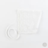 Glenn lace baby bonnet