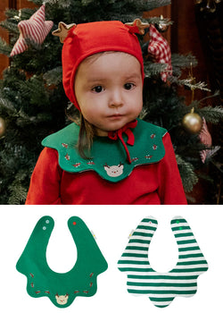 Rudolph Bib -Green