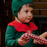 Rudolph Bib -Red