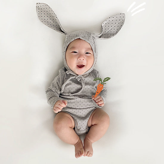 Dot Rabbit Romper