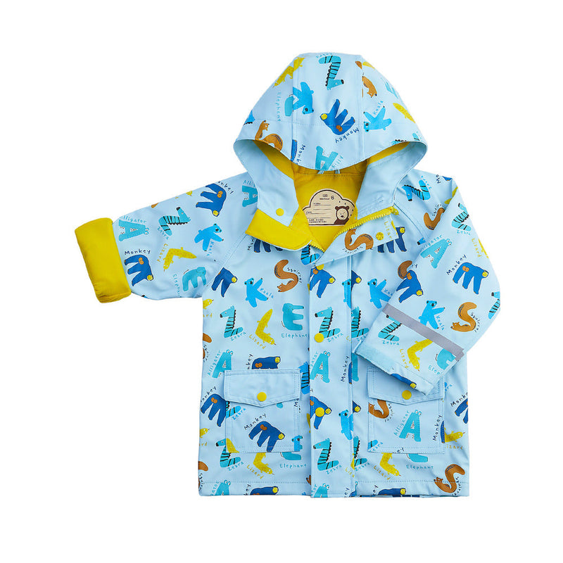 HAS KIDS RAINCOAT ALPHABET