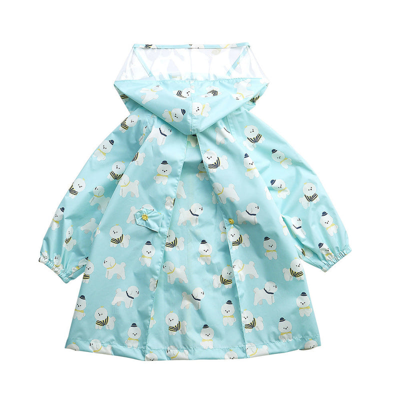 HAS KIDS POLY RAINCOAT BLUE BICHONFRISE