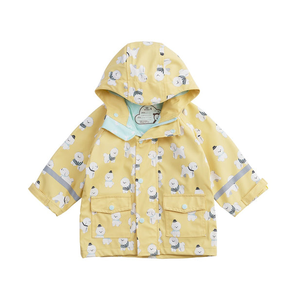 HAS KIDS RAINCOAT BICHONFRISE yellow