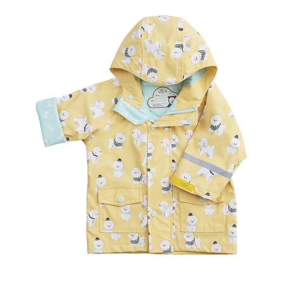 HAS KIDS RAINCOAT BICHONFRISE yellow