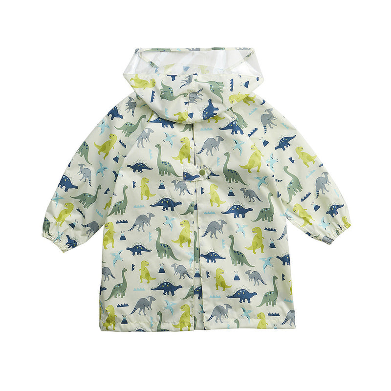 HAS KIDS POLY RAINCOAT GREEN DINO