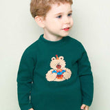 MOLLIMELLI Chewy Ribbed Bear Half Polar T-shirt