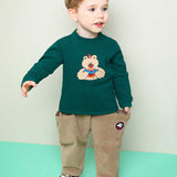 MOLLIMELLI Chewy Ribbed Bear Half Polar T-shirt