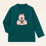 MOLLIMELLI Chewy Ribbed Bear Half Polar T-shirt