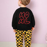 Check Board All-Over Brushed Tops & Bottoms