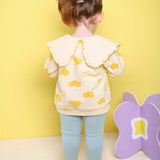 Heart Big Collar Leggings Top and Bottom