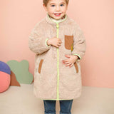 Bullying Cute Fleece Boa Long Jumper