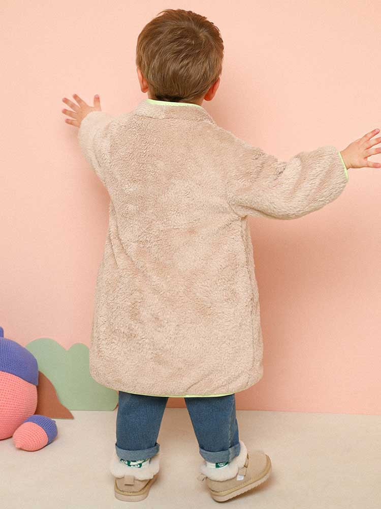 Bullying Cute Fleece Boa Long Jumper