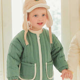 Pognimoly puffy quilted jumper