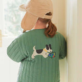 Pognimoly puffy quilted jumper