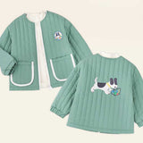 Pognimoly puffy quilted jumper