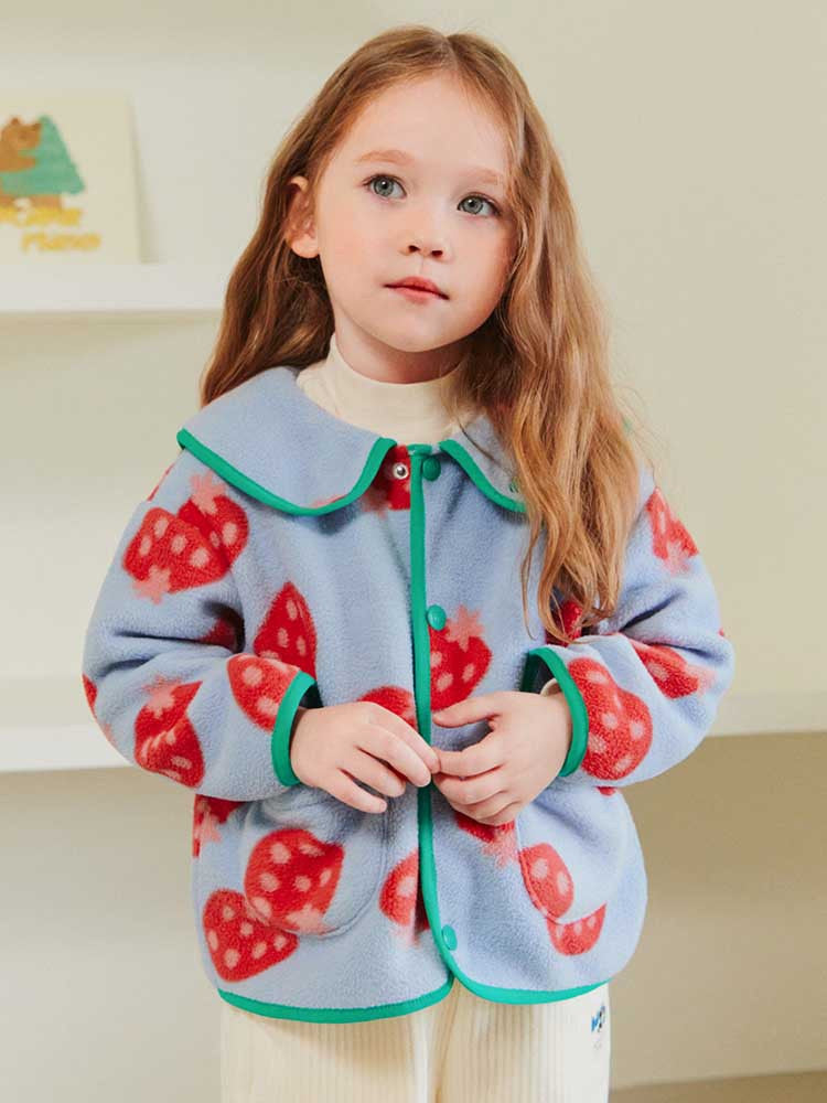 Fresh Berry Polar Fleece Jacket