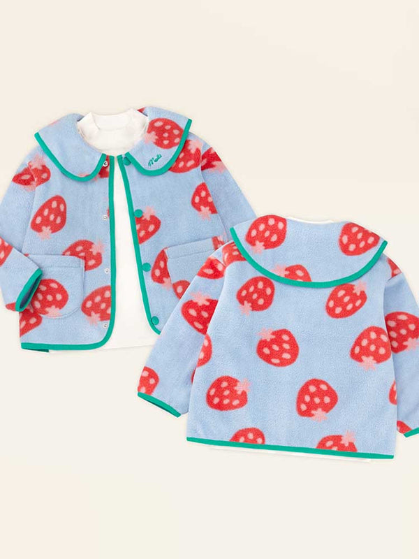 Fresh Berry Polar Fleece Jacket