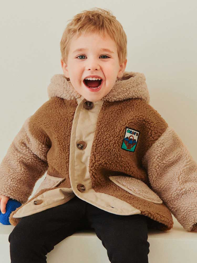 Soft Bear Tumble Hooded Jumper