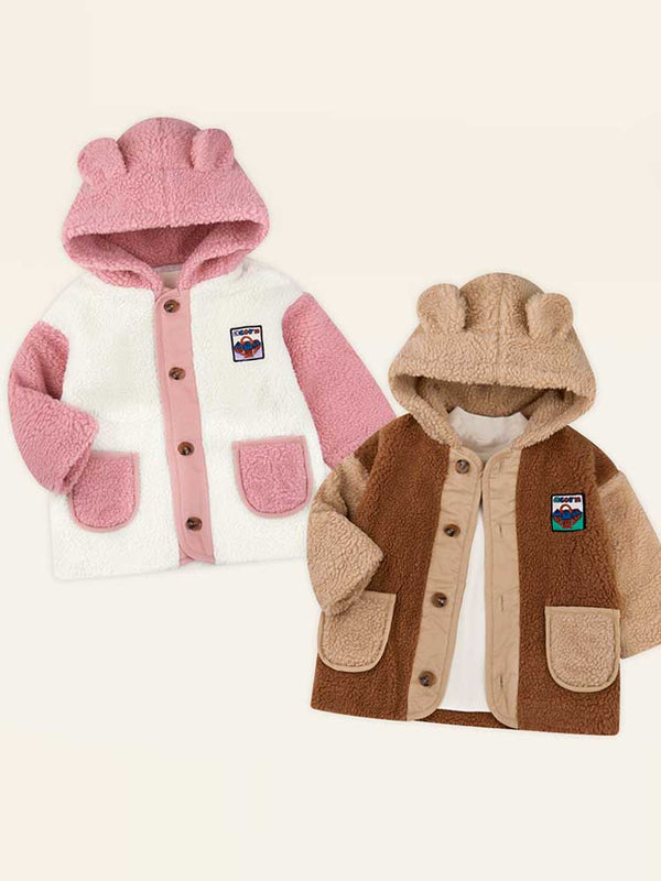 Soft Bear Tumble Hooded Jumper