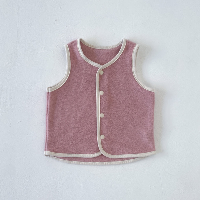 Cotton Bong Fleece Vest