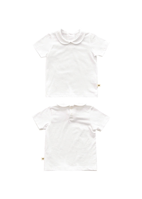 Collar Half T-shirt