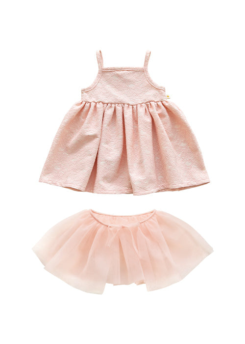 Velyvely Dress Set Pink