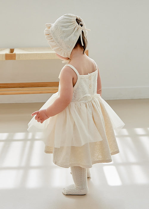 Velyvely Dress Set Cream