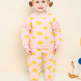 MOLLIMELLI Flower Sharp Top and Bottoms Set