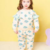 MOLLIMELLI Flower Sharp Top and Bottoms Set