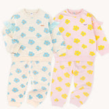 MOLLIMELLI Flower Sharp Top and Bottoms Set