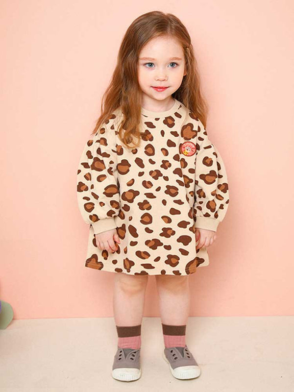 MOLLIMELLI Lara Leopard Dress