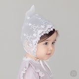 Glenn lace baby bonnet