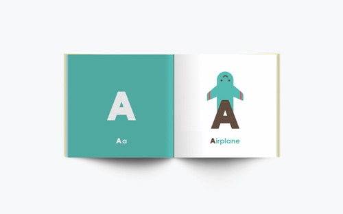 Alphabet image book