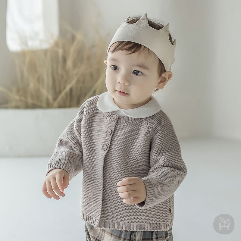 Neo knit baby cardigan